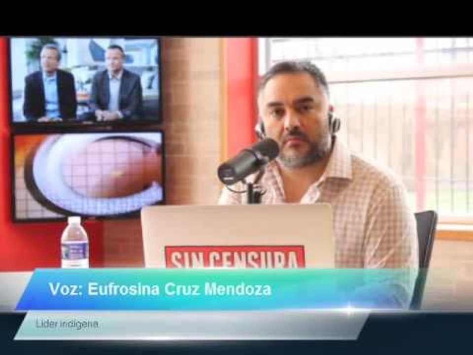 Eufrosina Cruz Mendoza, reconocida líder indígena de Oaxaca