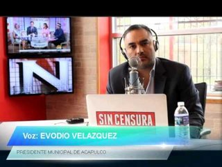 Evodio Velázquez, presidente municipal de Acapulco, Guerrero