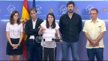 Irene Montero a Sánchez: 