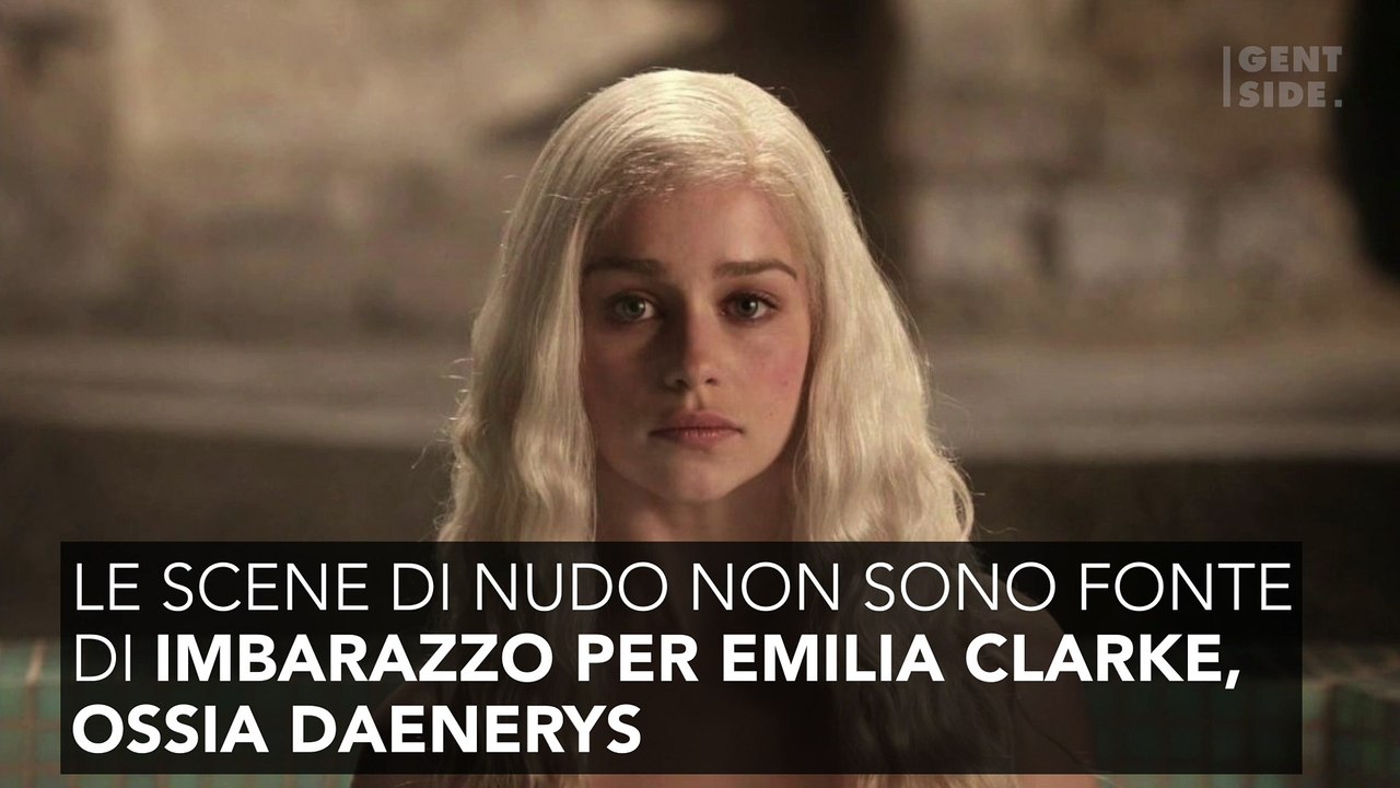 La dichiarazione sorprendente di Emilia Clarke sulle scene hot di Game of Thrones 3708