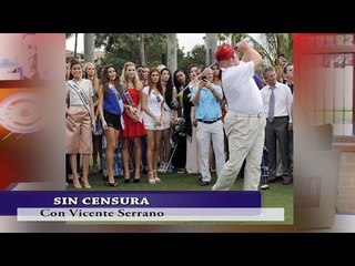 Pierde Trump el torneo de golf de Miami; se realizará en México