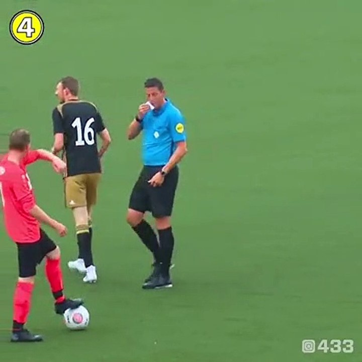 I did not do anything, Mr. Referee!