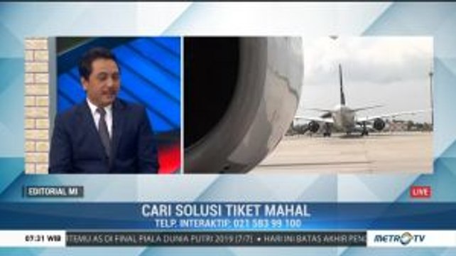 Bedah Editorial MI: Cari Solusi Tiket Mahal