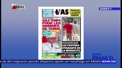 REPLAY - Revue de Presse - Pr : MAMADOU MOUHAMED NDIAYE - 05 Juillet 2019