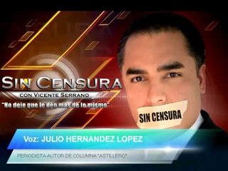 "Peña simplemente confirma su vacuidad, su condición de vacío intelectual": Julio Hernández López