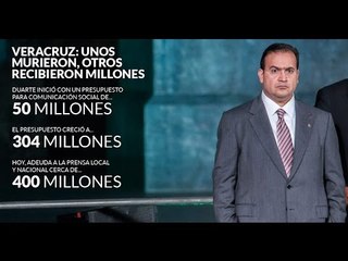 Javier Duarte busca pagar, con impuestos, 400 millones que debe a la prensa