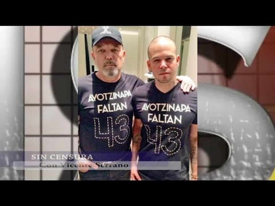 ¡Gracias Panamá! ¡Gracias Puerto Rico! por hacer lo que artistas mexicanos no se atreven #Ayotzinapa