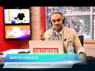Martín Unzueta:"ICE comete agresión a nuestra comunidad porque usan el perfil racial para detener"