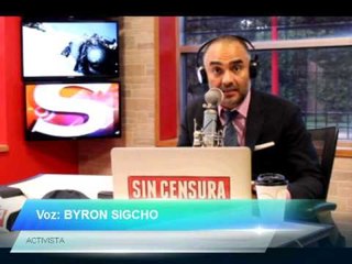 Byron Sigcho: "Se sirven a costa de nuestras familias que construyeron estas comunidades"