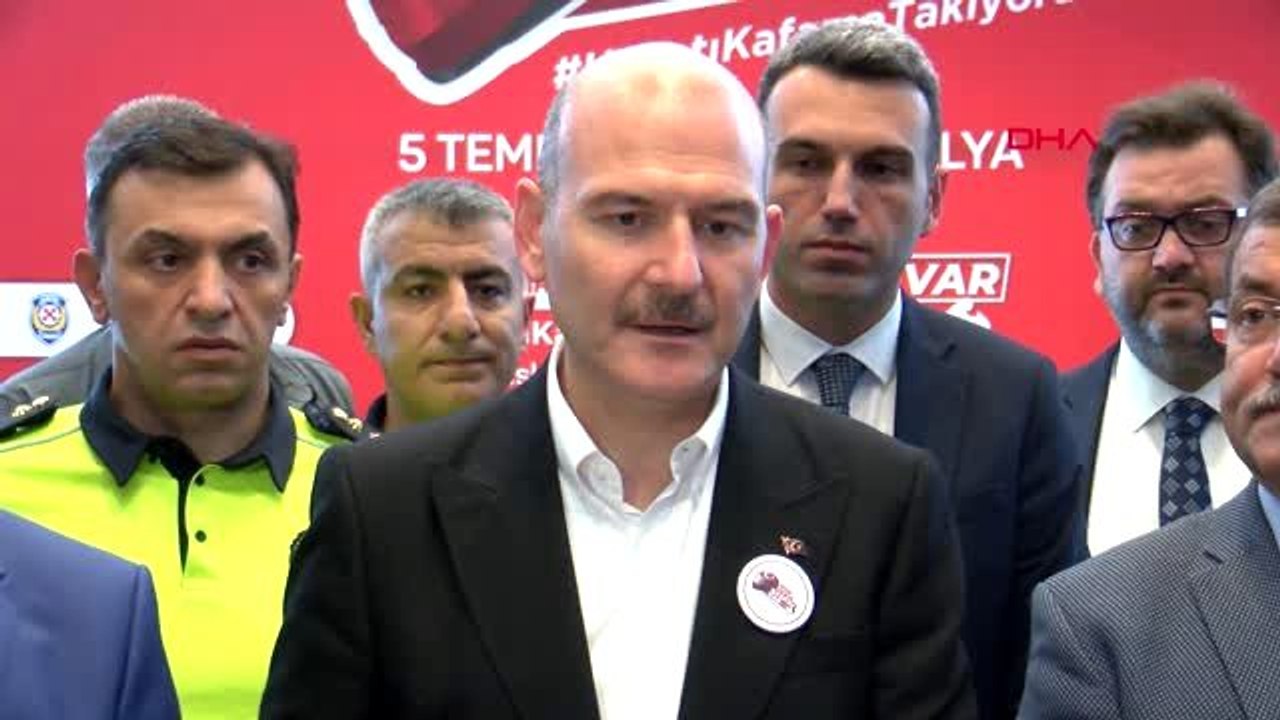 ANTALYA Bakan Soylu'dan 'Reyhanlı' açıklaması EYP olduğunu düşünüyoruz