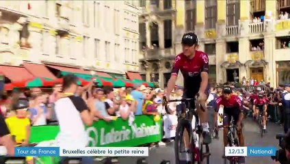 Tour de France : Bruxelles célèbre la petite reine