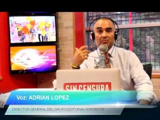 Adrián López: "Peña más preocupado por ver a quién entrega la silla presidencial que por gobernar"