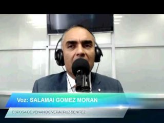 Salamai Gómez Morán busca ayuda para repatriar cuerpo de su esposo Venancio Veracruz Benítez