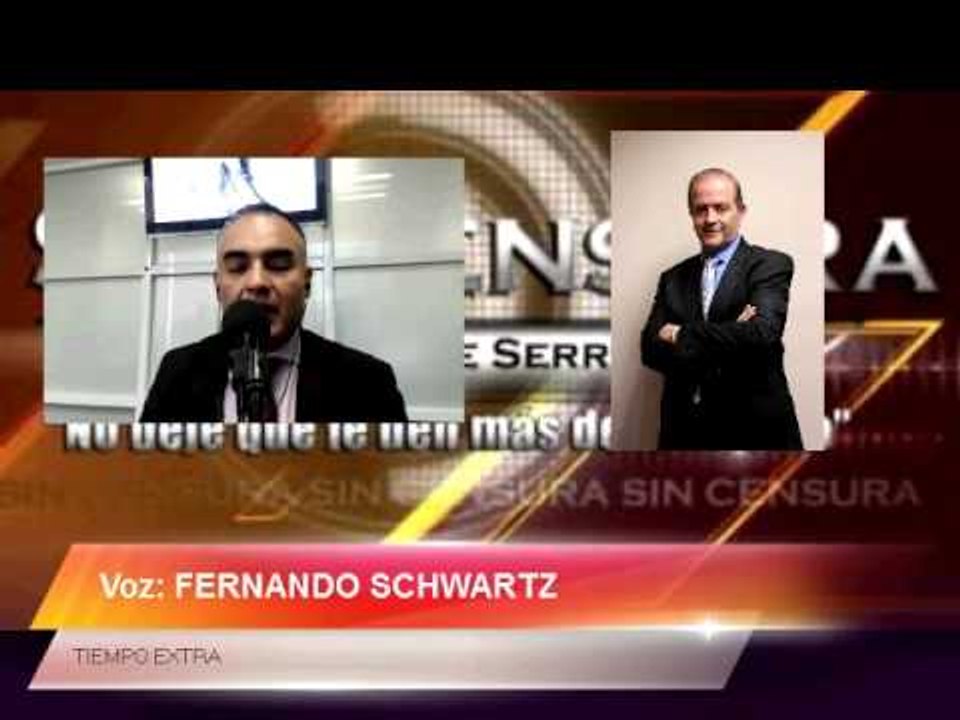Entérate de lo relevante del deporte en Tiemp Extra a cargo de Fernando Schwartz y Vicente Serrano