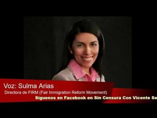 Sulma Arias; "Miles de personas nos uniremos para defender la dignidad del inmigrante "