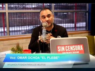 Omar Ochoa "El Plebe": "Hace cinco años nació la necesidad de ayudar a los abuelitos"