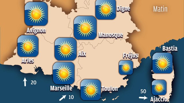 Météo en Provence : un temps estival