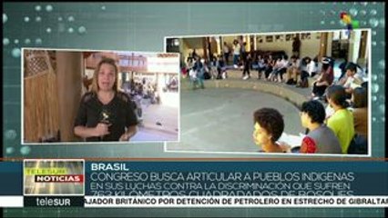 Continúa sesionando en Brasil el III Congreso de Pueblos Indígenas