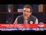 Armando Ríos Piter senador (independiente) habla sin censura sobre contender para Pte. de México