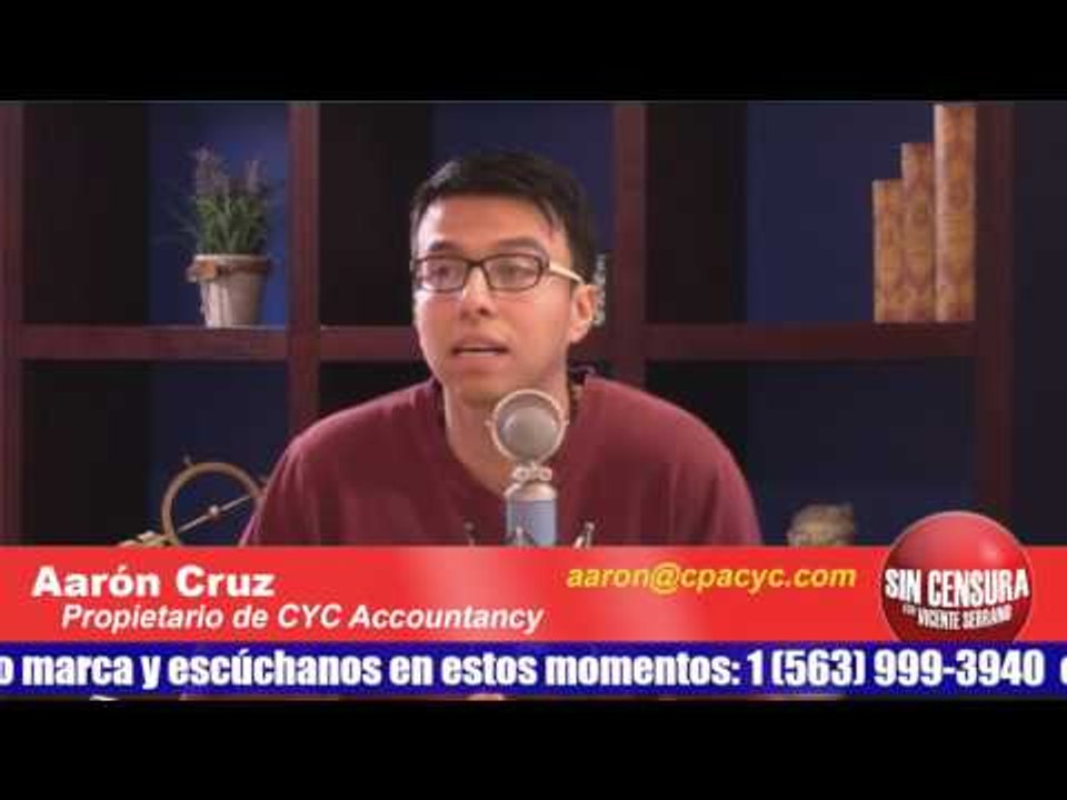 En temporada de impuestos aprovecha servicios éticos y profesionales de Aarón Cruz