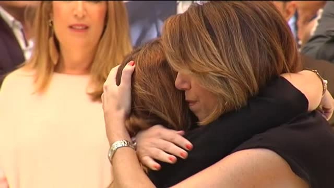 Susana Díaz muestra su desconsuelo por el fallecimiento del senador autonómico José Muñoz