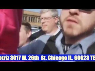 Protesta pacifica resulta en varios arrestos por parte de la Policía de Chicago