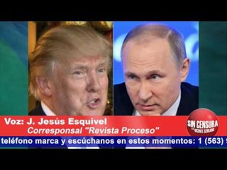 Obligada presidencia de Trump a dar detalles de reunión de su hijo con abogada rusa: Jesús Esquivel