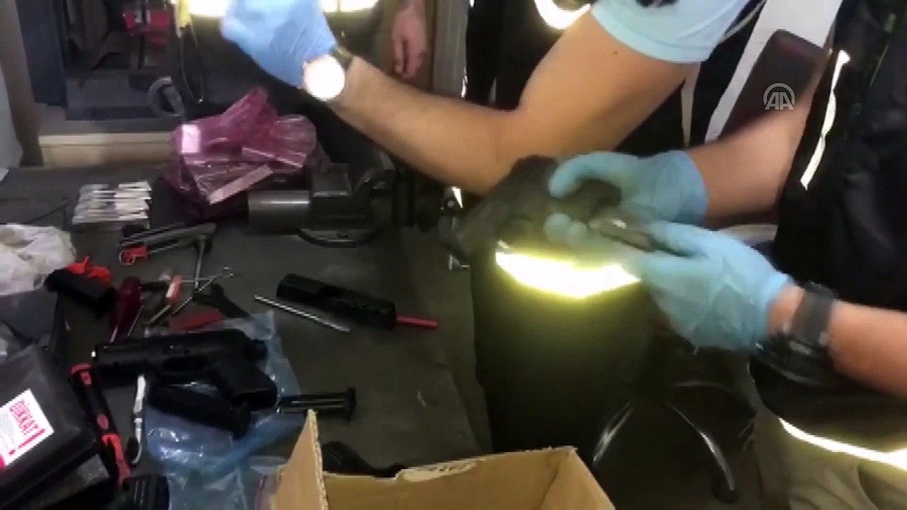 Başkentte kaçak silah atölyesine baskın