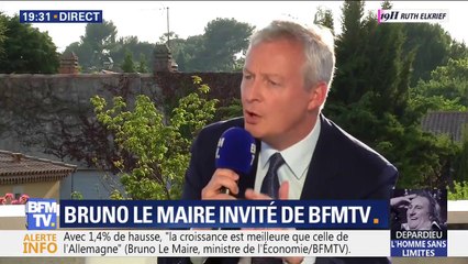 Bruno Le Maire: "Il faut recentrer la prime à la conversion sur les ménages qui en ont le plus besoin"