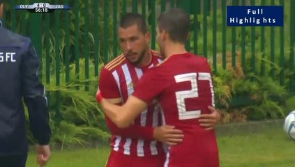 4-0 Guerrero Hat-trick Goal - Olympiakos Piraeus 4-0 Jagiellonia - 05.07.2019