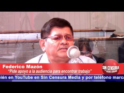 Martín Unzueta comparte el caso de Federico Mazón: busca empleo tras despido de donde laboró 23 años