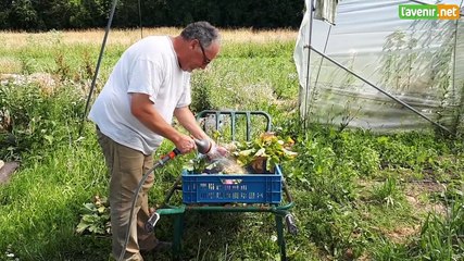 Nicolas Weber, d'une ferme bio à Jodoigne