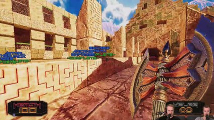 LA BAGARRE, sur Amid Evil avec Noddus et Gautoz