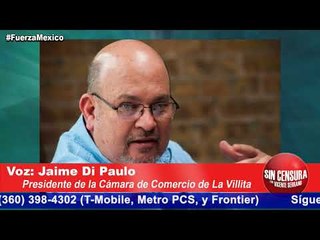 Todo listo para la cena baile y contribuir con damnificados en México:  Jaime di Paulo