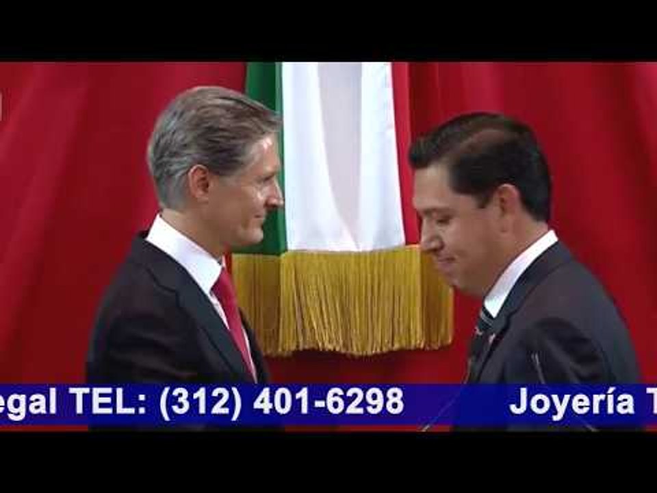 "Mi Gobierno no tolelará actos de corrupción": Del Mazo, al rendir protesta como Gober de EdoMex