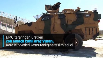 Türk Silahlı Kuvvetlerine yeni zırhlı araç