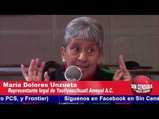 El discurso de EPN no tiene nada que ver con la realidad del migrante: María Dolores Unzueta