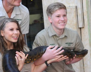 Steve Irwin's Son Robert Pays Tribute With Crocodile-Feeding Photo