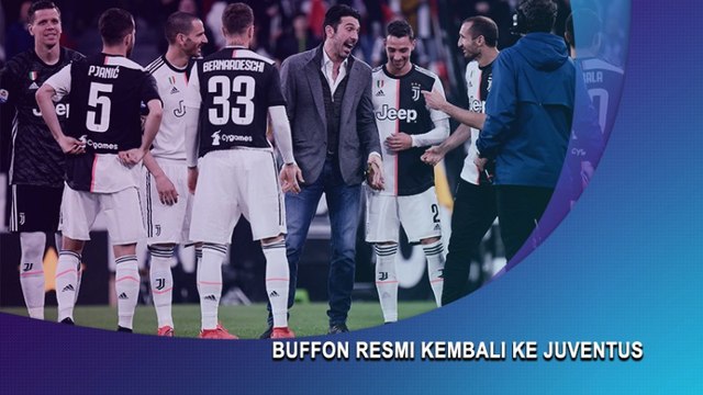Buffon Resmi Kembali ke Juventus