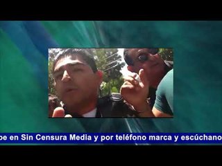 OTRA VEZ LA POLICÍA MUY VALIENTE CONTRA LOS VENDEDORES