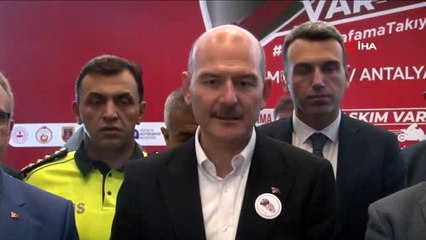 Soylu: "Seyir halindeki aracın içinde el yapımı patlayıcı oluğunu düşünüyoruz.