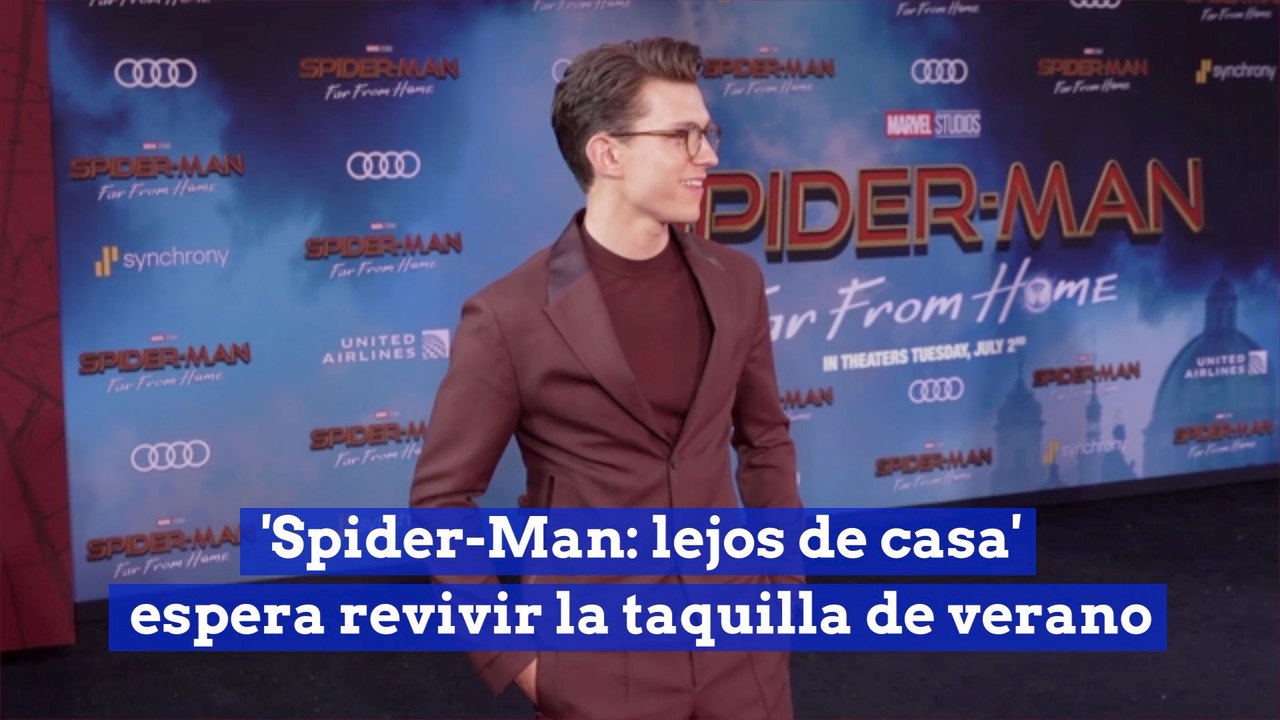 'Spider-Man: lejos de casa' espera revivir la taquilla de verano