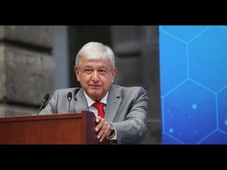AMLO DICE QUE NADIE NOS VA A AMENAZAR CON EL MURO
