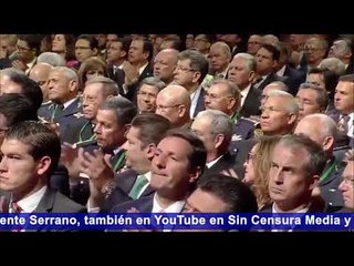 EL MIEDO NO ANDA EN BURRO ¿VERDAD ENRIQUE? EPN LE APLAUDE A EJERCITO Y MARINA EN INFORME DE GOBIERNO