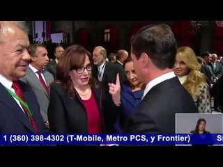 EPN SALUDA A TODOS, MENOS A RUIZ MASSIEU