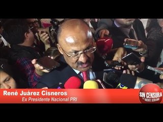 SE ENOJA EX PRESIDENTE DEL PRI POR PREGUNTAS SIN CENSURA.EPN GRAN TRANSFORMADOR:RENÉ JUÁREZ CISNEROS