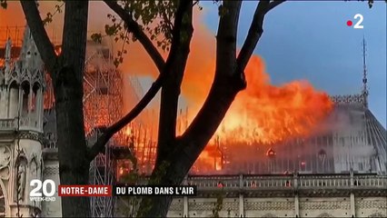 Incendie de Notre-Dame : des taux de plomb bien au-dessus des seuils autorisés