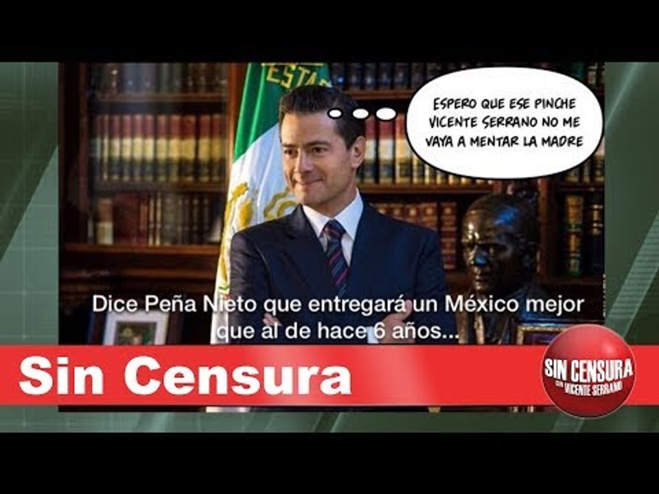 EN VIVO Dice Peña Nieto que México está mejor que hace 6 años ¿Usted qué opina? 8/27/2018