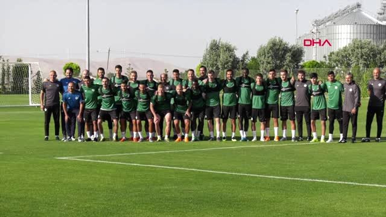 SPOR Konyaspor, sezonun ilk çalışmasını yaptı