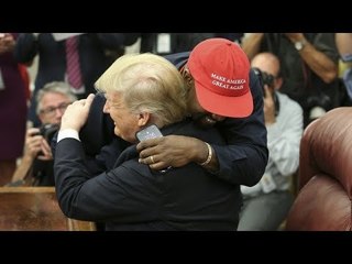 CIRCO DE TRUMP EN LA CASA BLANCA: RAPERO KANYE WEST VISITA AL ORANGUTÁN NARANJA Y HABLAN DE RACISMO